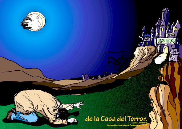 ilustracion digital CRISIS Ilustrator 06 © Jose Vicente Santamaria Valencia